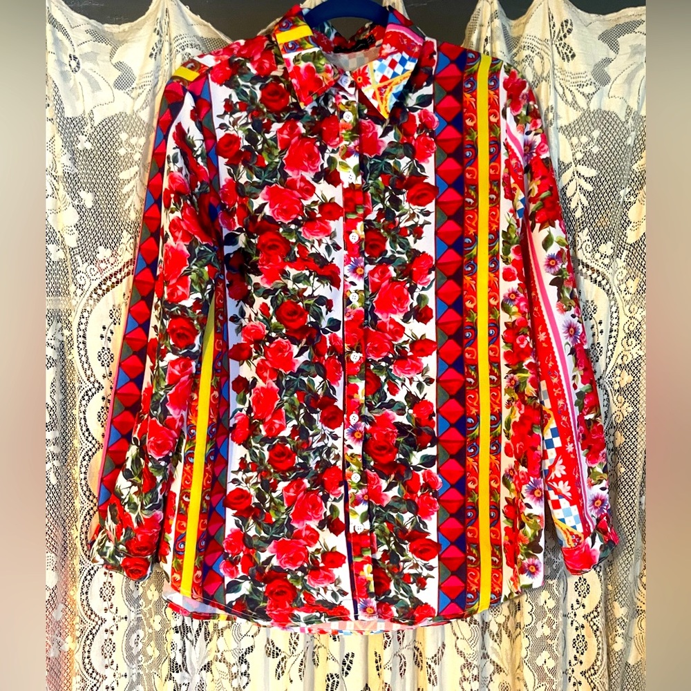 Pretty Little Thing Floral Button Up